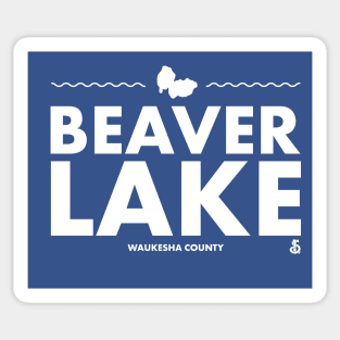 Waukesha County, Wisconsin - Beaver Lake Sticker